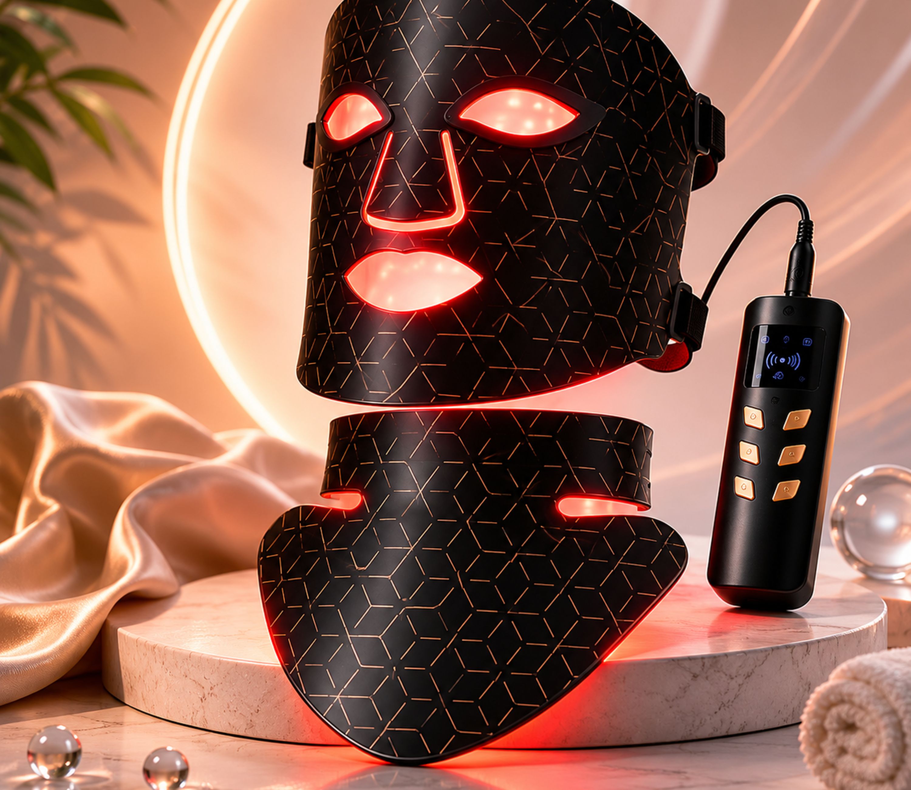LumiSkin LED Mask Face With Neck 4 Colors