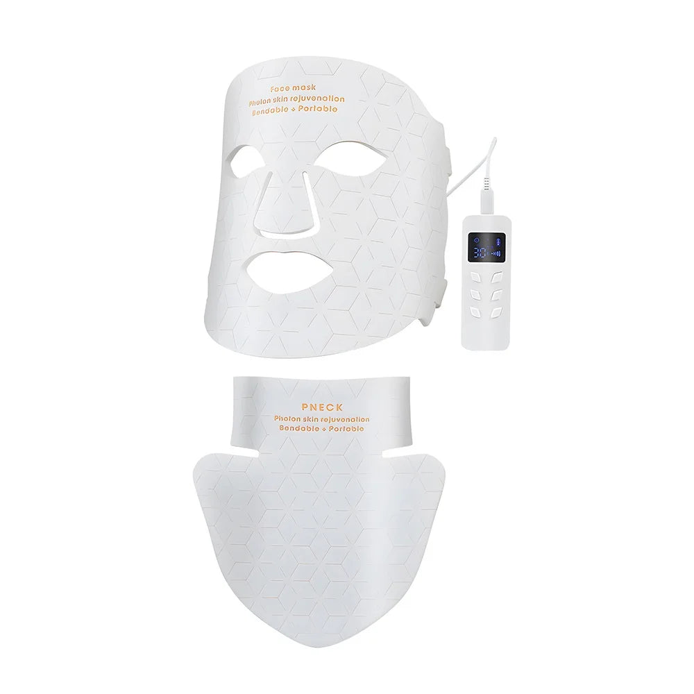 LumiSkin LED Mask Face With Neck 4 Colors