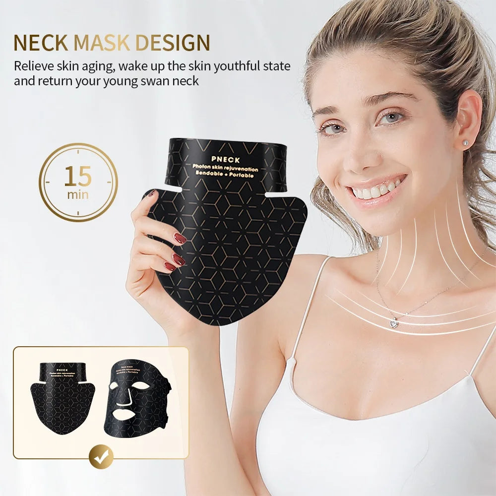 LumiSkin LED Mask Face With Neck 4 Colors